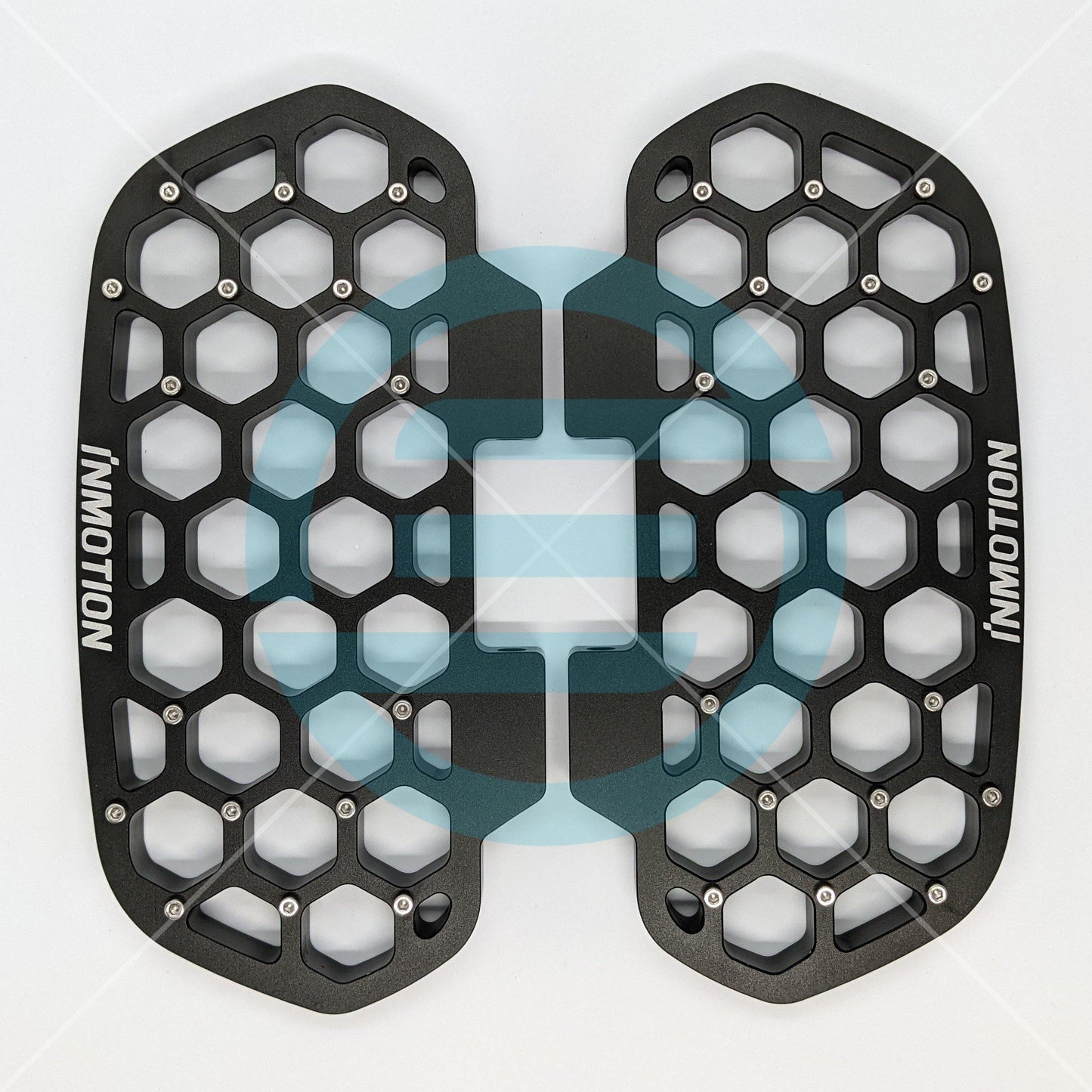 Inmotion-V11 studded honeycomb pedals - Motorised Electric Unicycle Australia