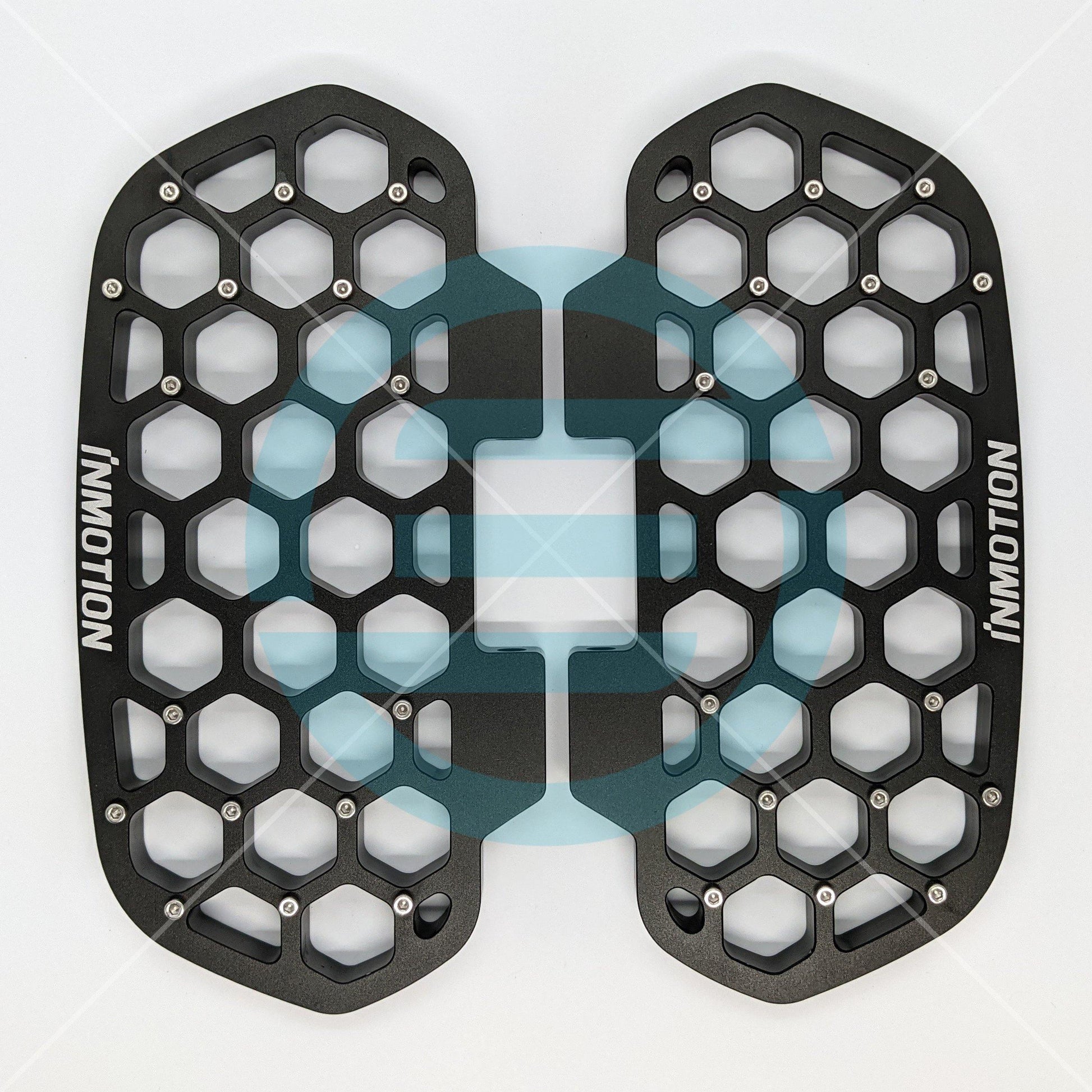 Inmotion-V11 studded honeycomb pedals - Motorised Electric Unicycle Australia