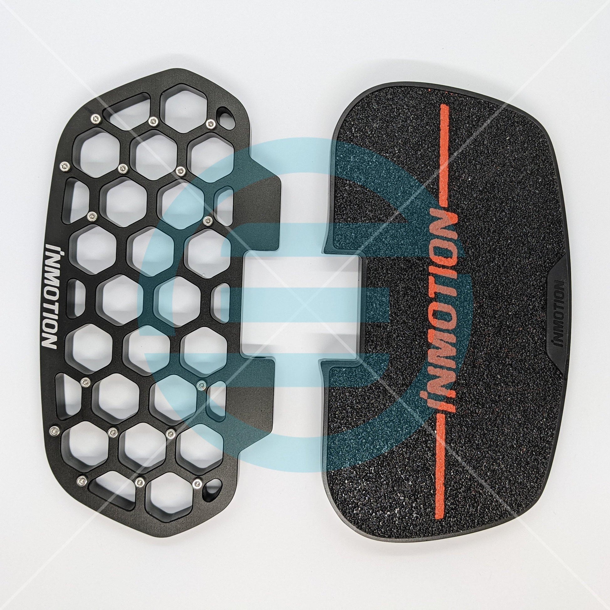 Inmotion-V11 studded honeycomb pedals - Motorised Electric Unicycle Australia